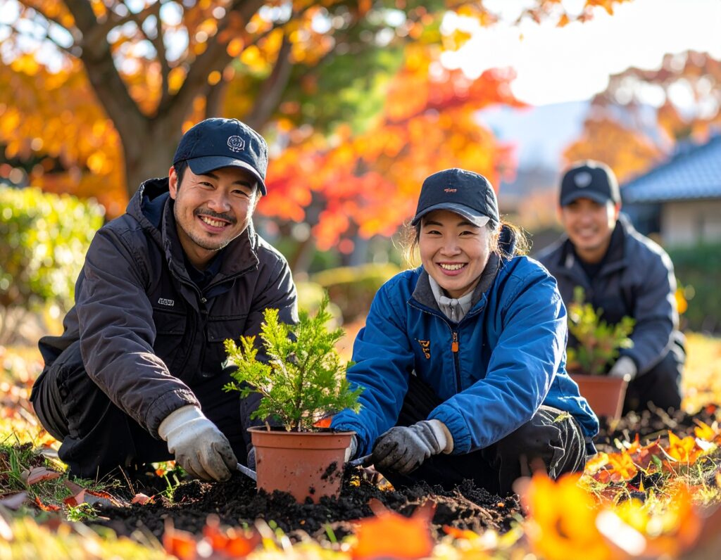 植栽を依頼　業者　御庭番.com
