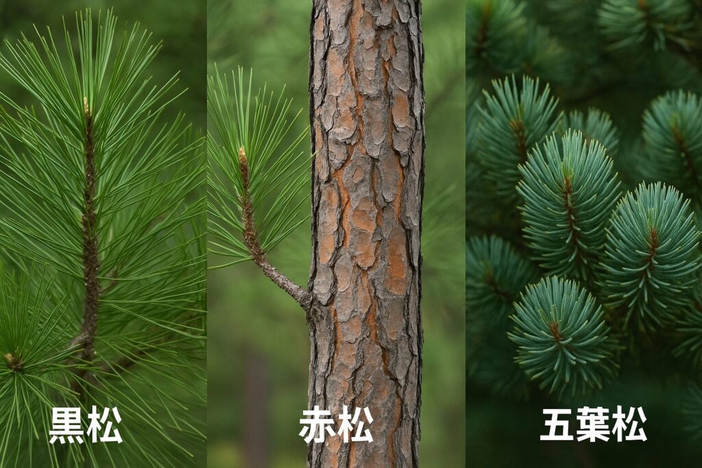 黒松 赤松 五葉松
松の剪定