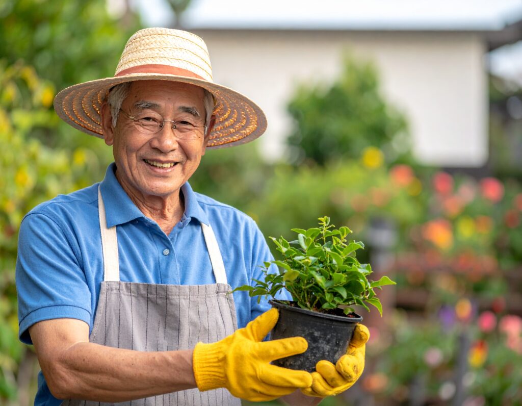 安全な庭作業 シニア 御庭番.com