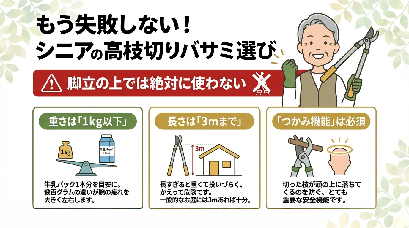 脚立の上では絶対に使わない！！