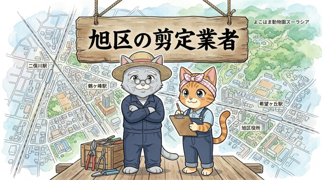 横浜市旭区でおすすめの剪定業者5選